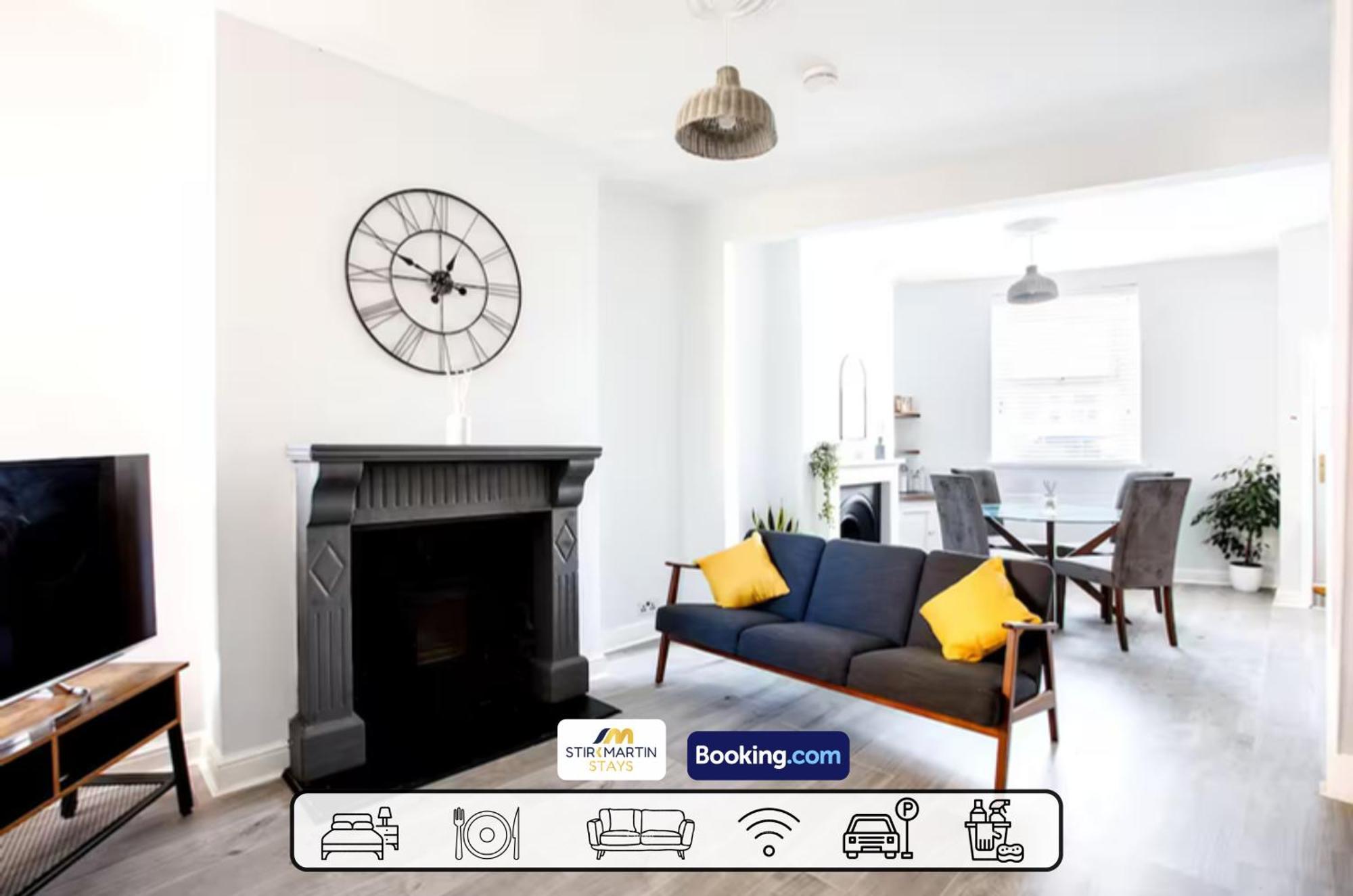 Comfy 3Bed House By Stirkmartin Stays Short Lets & Serviced Accommodation Cardiff With Free Parking & 8Mins To City Centre Extérieur photo